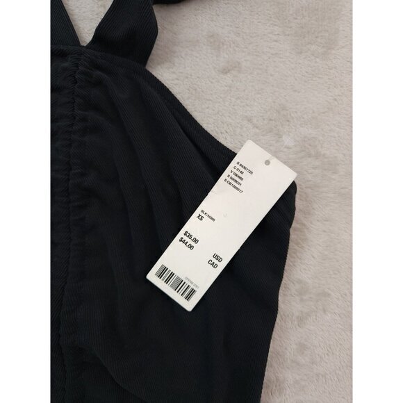 New Urban‎ Outfitters Halter Top Womens XS Black - Picture 3 of 6